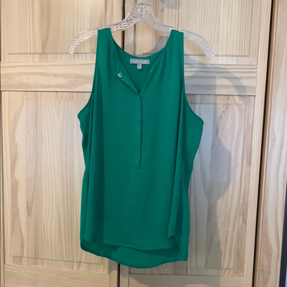 Banana Republic Emerald Green Sleeveless Tank Top